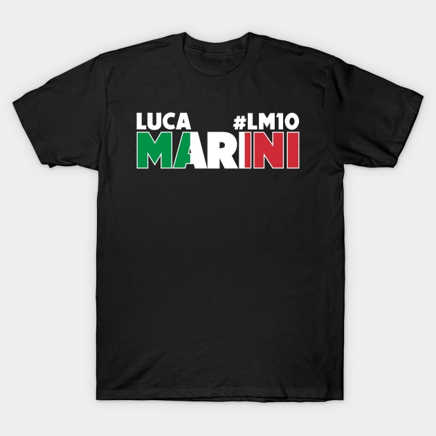 Luca Marini '23 T-Shirt by SteamboatJoe